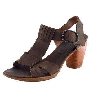 Argila Women Sz 37 M Brown Gladiator Leather Shoes